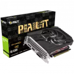 VC Palit nVidia GTX1660 StormX OC 6GB GDDR5, 192bit, DVI, HDMI, DP part# NE51660S18J9-165F