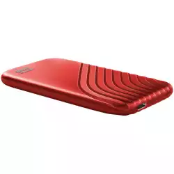 WD 1TB My Passport SSD - Portable SSD, up to 1050MB/s Read and 1000MB/s Write Speeds, USB 3.2 Gen 2 - Red