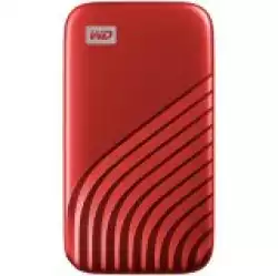 WD 1TB My Passport SSD - Portable SSD, up to 1050MB/s Read and 1000MB/s Write Speeds, USB 3.2 Gen 2 - Red