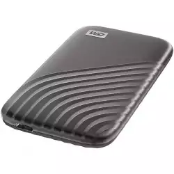 WD My Passport SSD 1TB Space Gray Cross Compatible USB 3.2 Gen-2 and USB-C 1050MB/s Read 1000MB/s Write PC Mac Compatiable