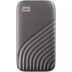 WD My Passport SSD 1TB Space Gray Cross Compatible USB 3.2 Gen-2 and USB-C 1050MB/s Read 1000MB/s Write PC Mac Compatiable