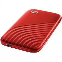 WD My Passport SSD 1TB Red Cross Compatible USB 3.2 Gen-2 and USB-C 1050MB/s Read 1000MB/s Write PC Mac Compatiable