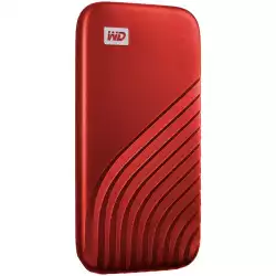 WD 1TB My Passport SSD - Portable SSD, up to 1050MB/s Read and 1000MB/s Write Speeds, USB 3.2 Gen 2 - Red