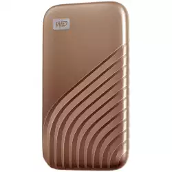 WD 2TB My Passport SSD - Portable SSD, up to 1050MB/s Read and 1000MB/s Write Speeds, USB 3.2 Gen 2 - Gold