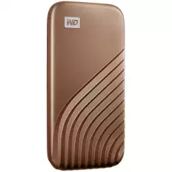 WD 500GB My Passport SSD - Portable SSD, up to 1050MB/s Read and 1000MB/s Write Speeds, USB 3.2 Gen 2 - Gold