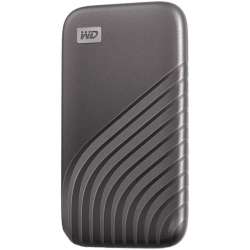 WD 500GB My Passport SSD - Portable SSD, up to 1050MB/s Read and 1000MB/s Write Speeds, USB 3.2 Gen 2 - Space Gray