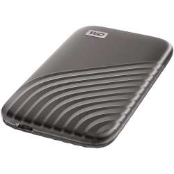WD 500GB My Passport SSD - Portable SSD, up to 1050MB/s Read and 1000MB/s Write Speeds, USB 3.2 Gen 2 - Space Gray