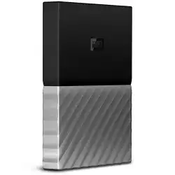 WD My Passport 2TB External SSD, USB 3.1 Gen2, Read/Write: 540 / 540 MB/s, cable: Type-C to Type-C, USB Type-C to Type-A adaptor