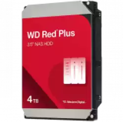 HDD NAS WD Red Plus (3.5'', 4TB, 512MB, 5400 RPM, SATA 6 Gb/s)