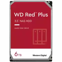 HDD NAS WD Red Plus (3.5'', 6TB, 256MB, 5400 RPM, SATA 6 Gb/s)