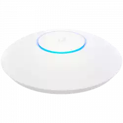 UBIQUITI U6 Long-Range; WiFi 6; 8 spatial streams; 185 m² (2,000 ft²) coverage; 350+ connected devices; Powered using PoE+; GbE uplink.