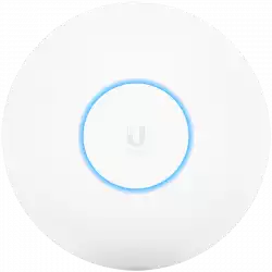 UBIQUITI U6 Long-Range; WiFi 6; 8 spatial streams; 185 m² (2,000 ft²) coverage; 350+ connected devices; Powered using PoE+; GbE uplink.
