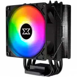 Windpower 964 RGB Arctic EN47604, White Top Fin, 92mm White RGB PWM Fan, Single Rainbow LED Mode, Reinforced Plastic Backplate