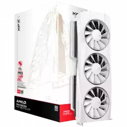 XFX Quicksilver AMD Radeon RX 9070XT White Magnetic Air Edition with 16GB GDDR6 HDMI 3xDP, AMD RDNA 4