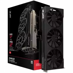 XFX Swift AMD Radeon RX 9070XT Triple fan Gaming Edition with 16GB GDDR6 HDMI 3xDP, AMD RDNA 4