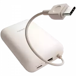 Xiaomi Power Bank 10000mAh (Integrated Cable) Tan GL