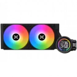 Xigmatek LK Pro 240 Digital (BK AIO,Digital LCD Pump & 240mm PWM Fan,Mini ARGB Controller,Intel & AMD & 20xx)