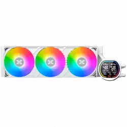 Xigmatek LK Pro 360 Digital Arctic (WH AIO,Digital LCD Pump & 360mm PWM Fan,Mini ARGB Controller,Intel & AMD & 20xx)