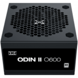 Xigmatek Odin II 600W (Black, AC 230V, DF APFC, Black Cable, 80PLUS, 120mm Fan, EU Power Cord, Color Box)