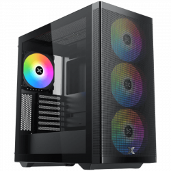 Xigmatek Osiris (EATX, U3x1+U2x2, Mesh Grill FP & Left TG, 3PCS 140mm Y40A & ARGB RemoteControl Box)