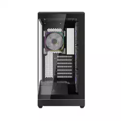 1stPlayer кутия Case ATX - GM7 Black - 4 x 120 mm A-RGB fans included, USB-C