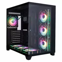 1stPlayer кутия Case ATX - MEGAVIEW MV8 Black - 7 x 120 mm A-RGB fans included