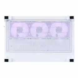 1stPlayer кутия Case ATX - MEGAVIEW MV8 White - 7 x 120 mm A-RGB fans included                          