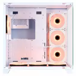 1stPlayer кутия Case ATX - MEGAVIEW MV8 White - 7 x 120 mm A-RGB fans included