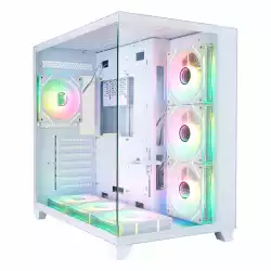 1stPlayer кутия Case ATX - MEGAVIEW MV8 White - 7 x 120 mm A-RGB fans included