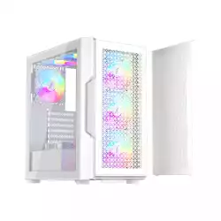 1stPlayer кутия Case ATX - TRILOBITE T7 White - 4 fans included