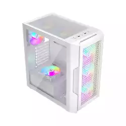 1stPlayer кутия Case ATX - TRILOBITE T7 White - 4 fans included