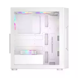 1stPlayer кутия Case ATX - TRILOBITE T7 White - 4 fans included