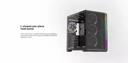1stPlayer кутия Case ATX - VT7-BK - USB-C, Mesh, A-RGB