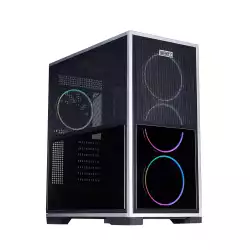 1stPlayer кутия Case EATX - IF8 Black - 4 x 140 mm A-RGB fans included, USB-C                          