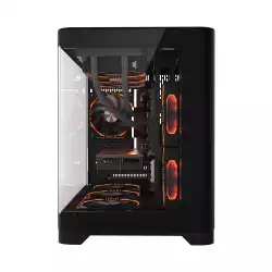 1stPlayer кутия Case mATX - UV6 Black