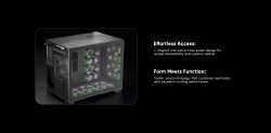 1stPlayer кутия Case mATX - VT6-BK - Mesh, A-RGB
