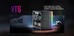 1stPlayer кутия Case mATX - VT6-BK - Mesh, A-RGB