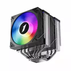1stPlayer охладител CPU Cooler CRYO CY12LD Black - LGA1851/AM5, Dual-Tower, ARGB