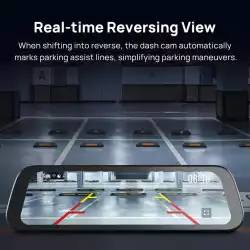 70mai комплект огледало и камера за задно виждане видеорегистратор Rearview Dash Cam 3K HDR Set - S500