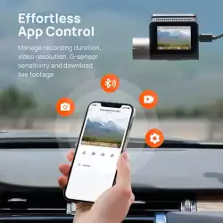 70mai Видеорегистратор Dash Cam HDR Set A510-1, Rear Cam included