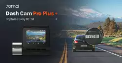 70mai Видеорегистратор Dash Cam Pro Plus+ Set A500S-1, Rear Cam included