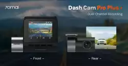 70mai Видеорегистратор Dash Cam Pro Plus+ Set A500S-1, Rear Cam included