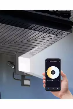 Woox смарт прожектор Light - R5113 - WiFi Smart Outdoor Floodlight with PIR Sensor, 20W/100W, 1600lm