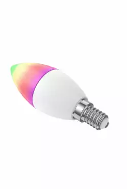 Woox смарт крушка Light - R9075 - WiFi Smart E14 LED Bulb RGB+White, 5W/40W, 470lm