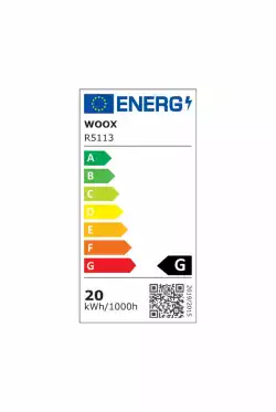 Woox смарт прожектор Light - R5113 - WiFi Smart Outdoor Floodlight with PIR Sensor, 20W/100W, 1600lm