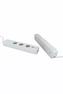 Woox умен разклонител Plug - R6132 - WiFi Smart Multi Plug EU Schucko + energy monitor, 3 sockets, 2 x USB Type A, 2 x Type-C