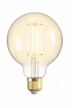 Woox смарт крушка Light - R5139 - WiFi Smart Filament Globe LED Blub E27 Type G95, 4.9W/50W, 470lm, Warm White and Cool White