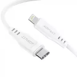 Acefast Кабел USB-C to Lightning Cable 30W 1.20m MFI Certified TPE - C3-01 - White