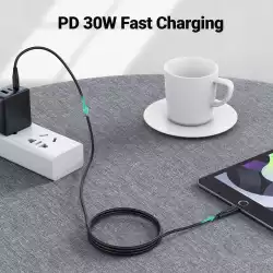 Acefast Кабел USB-C to Lightning Cable 30W 1.20m MFI Certified TPE - C3-01 - White