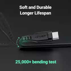 Acefast Кабел USB-C to Lightning Cable 30W 1.20m MFI Certified TPE - C3-01 - White